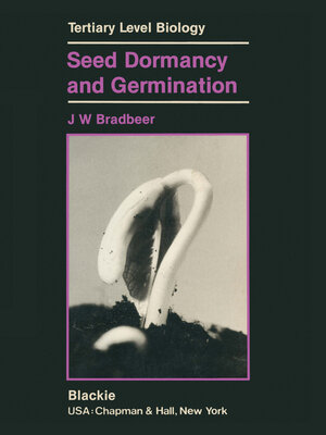 cover image of Seed Dormancy and Germination